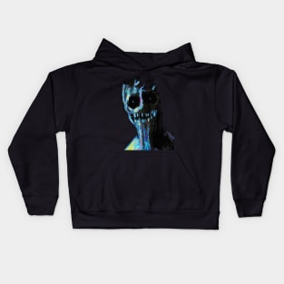 Blue monster Kids Hoodie